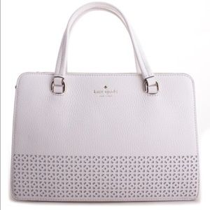 Kate Spade ♠️White Lise Wakefield Lane Leather Bag